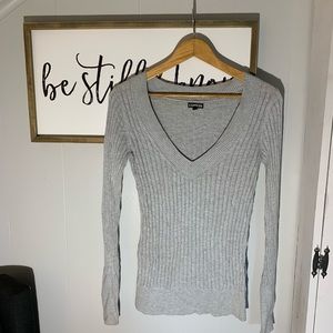 Express | Deep V Neck Sweater